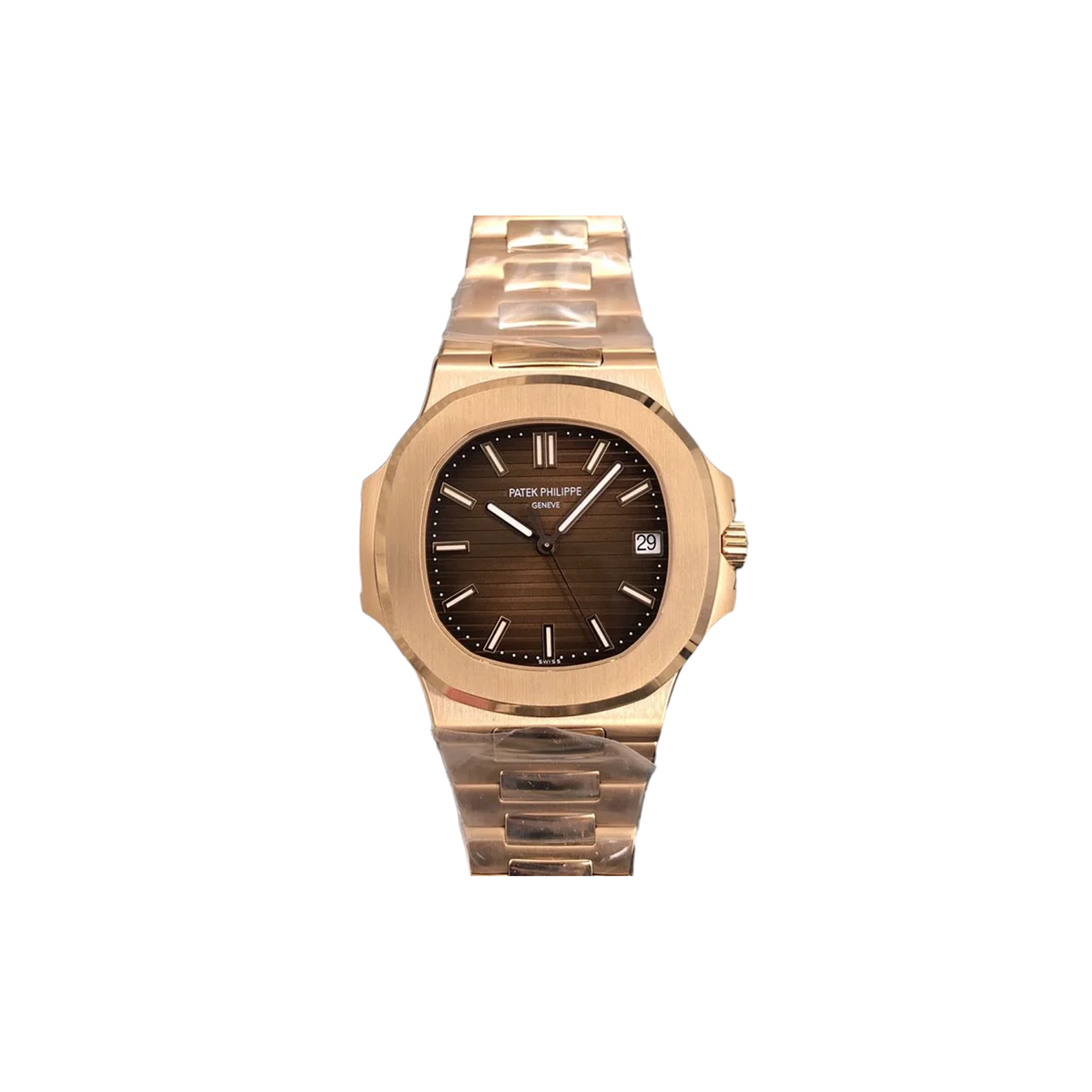 PATEK PHILIPPE NAUTILUS SERIES BROWN DIAL WATCH 5711-1R